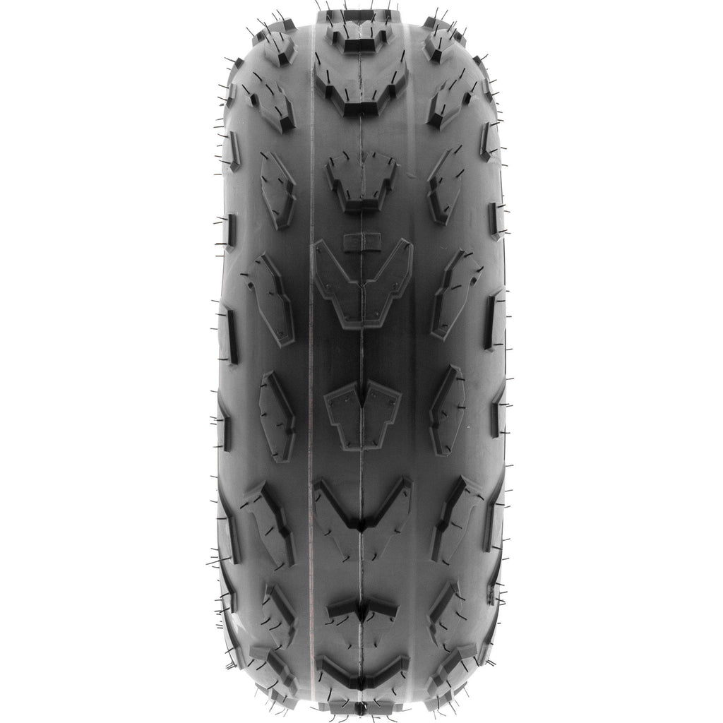20x7-8 Directional Knobby Tread Tubeless ATV UTV Tires Set of 2 O591990