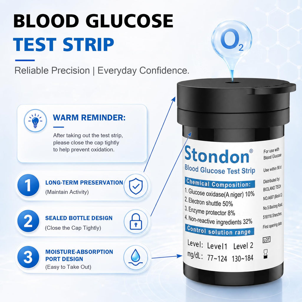 Test Strips and Lancets 50 Count H5616