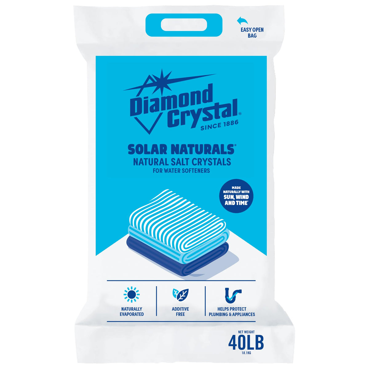Solar Water Softener Salt 3 Pack 40 lbs U44466