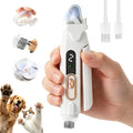 2-in-1 Quiet Electric Pet Nail Clipper & Grinder with Light M533775