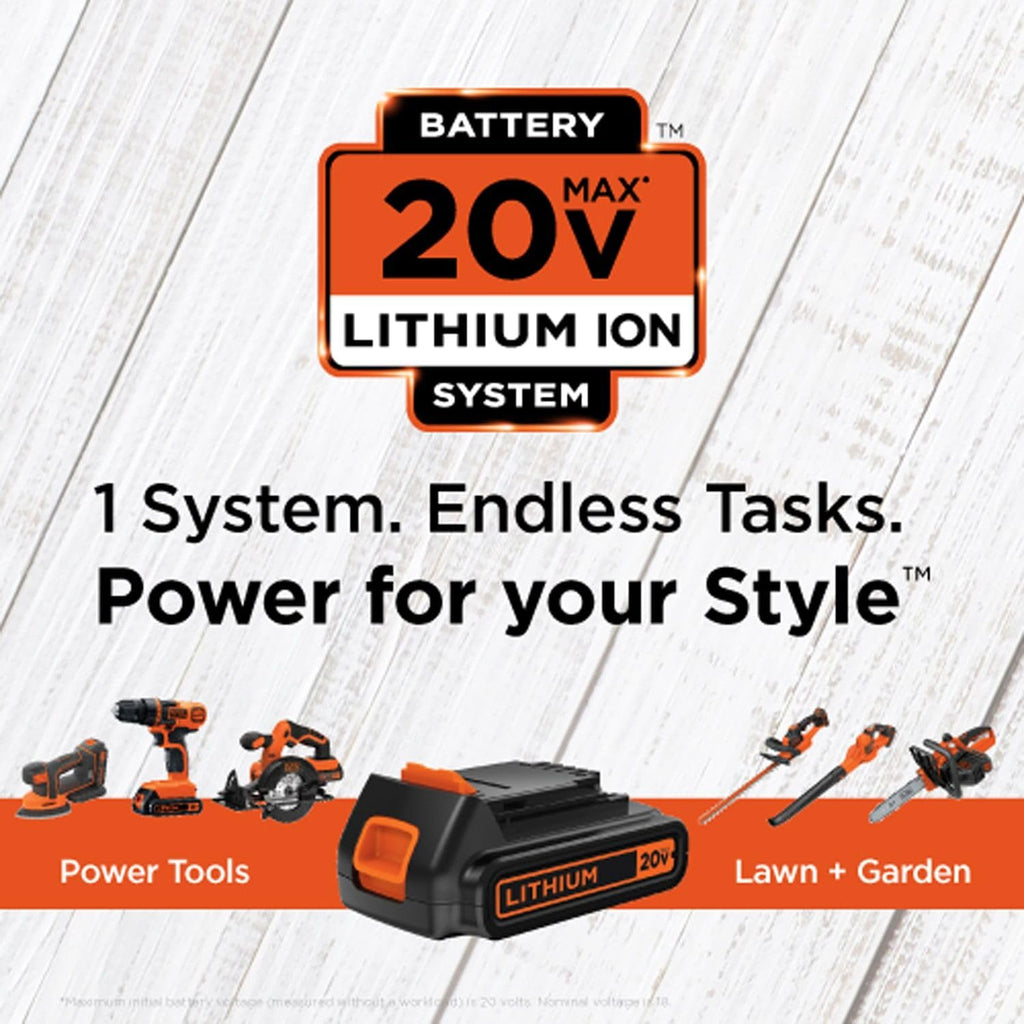20V MAX 68-Piece Cordless Drill and Home Tool Kit with Storage Bag A81390
