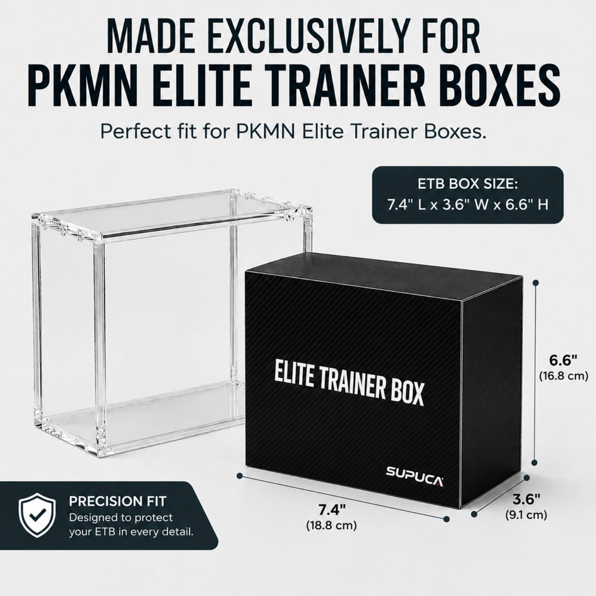 5mm Acrylic Display Case V725