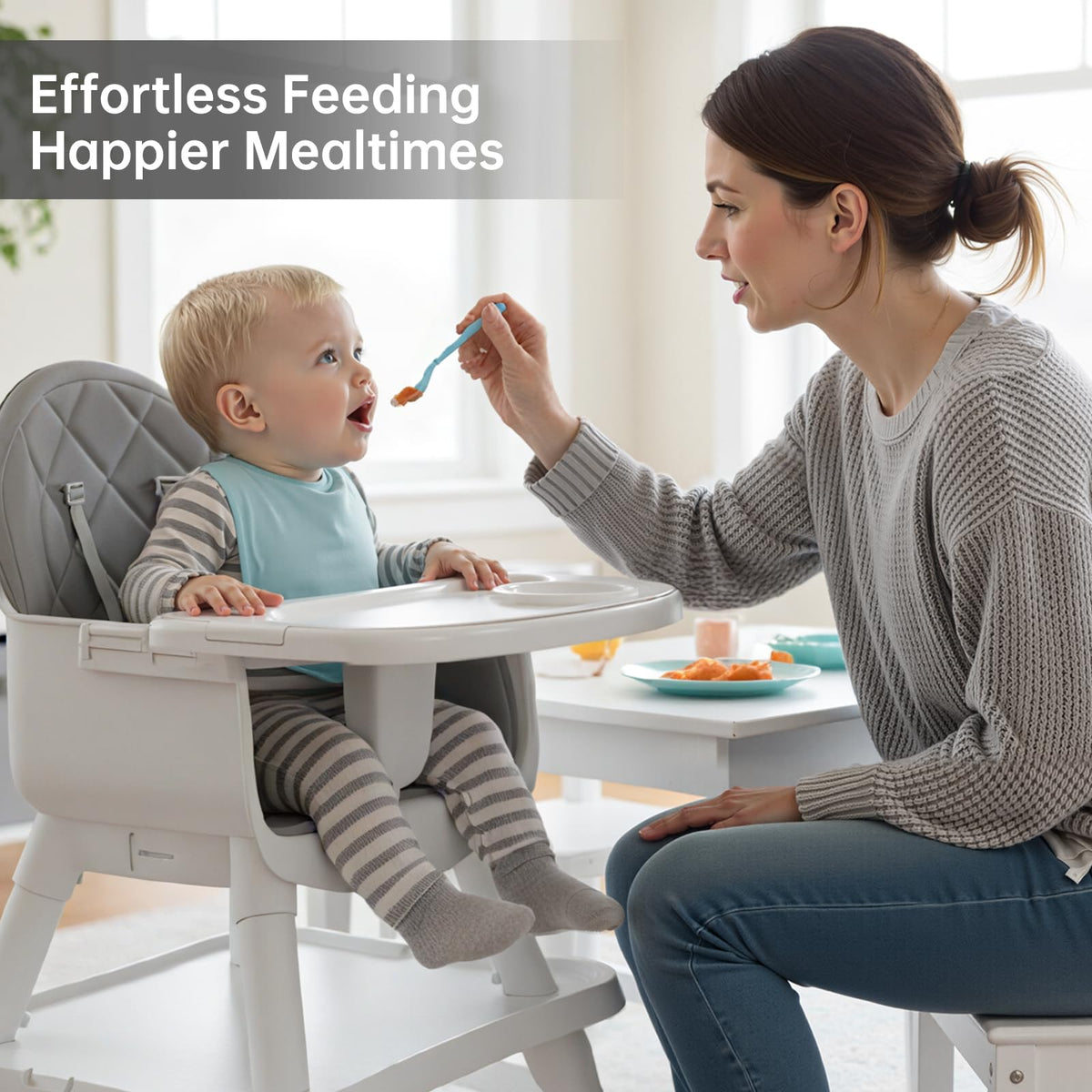 6-in-1 Convertible Baby Highchair A5385
