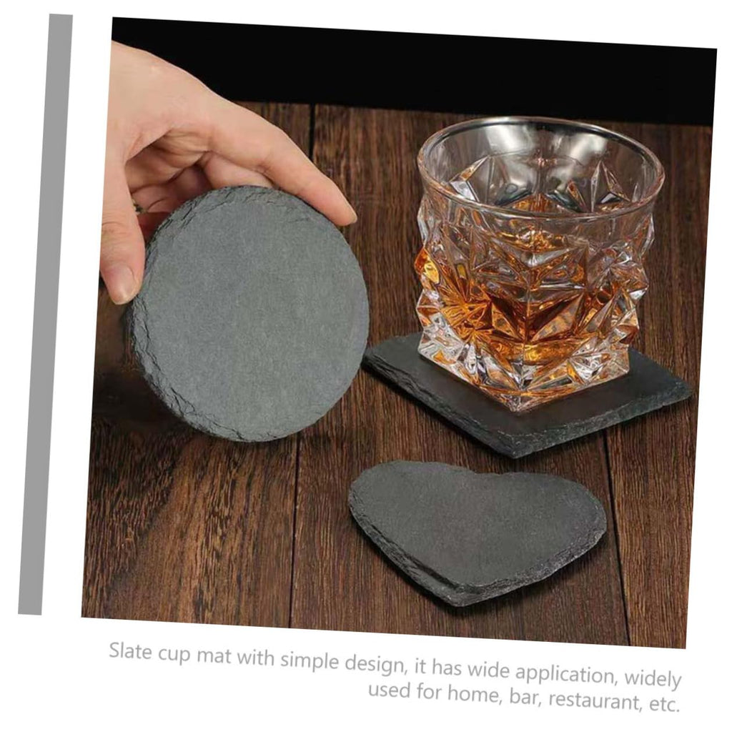 12pcs Natural Stone Coasters Set G5730
