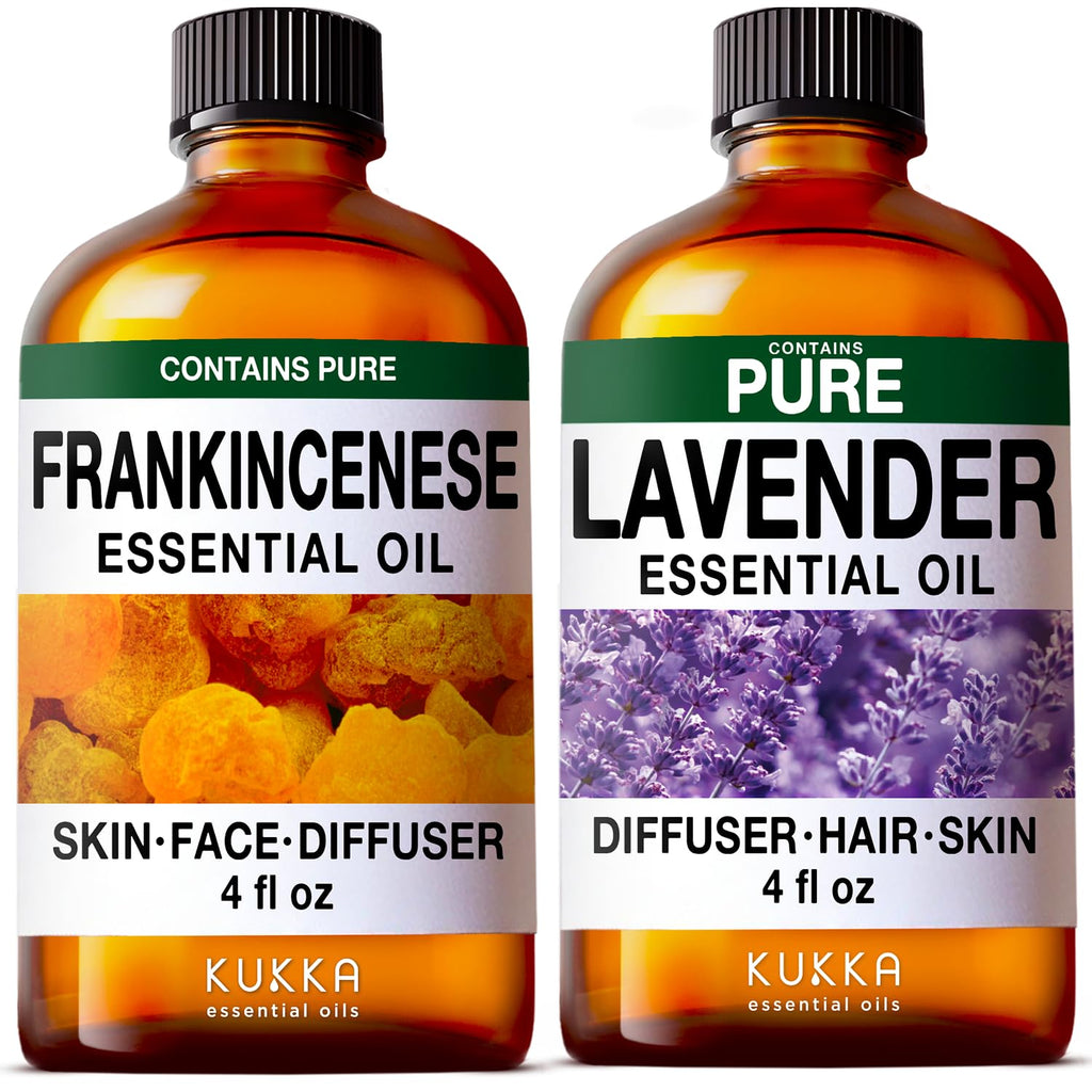 Lavender Frankincense Essential Oil Set 2x4 fl oz P796
