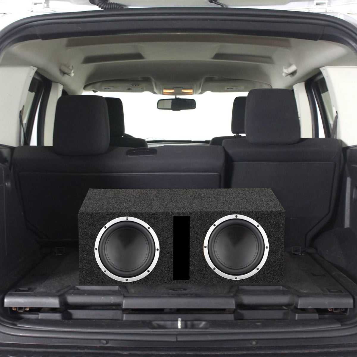 Dual 12" Car Audio Subwoofer Box T505