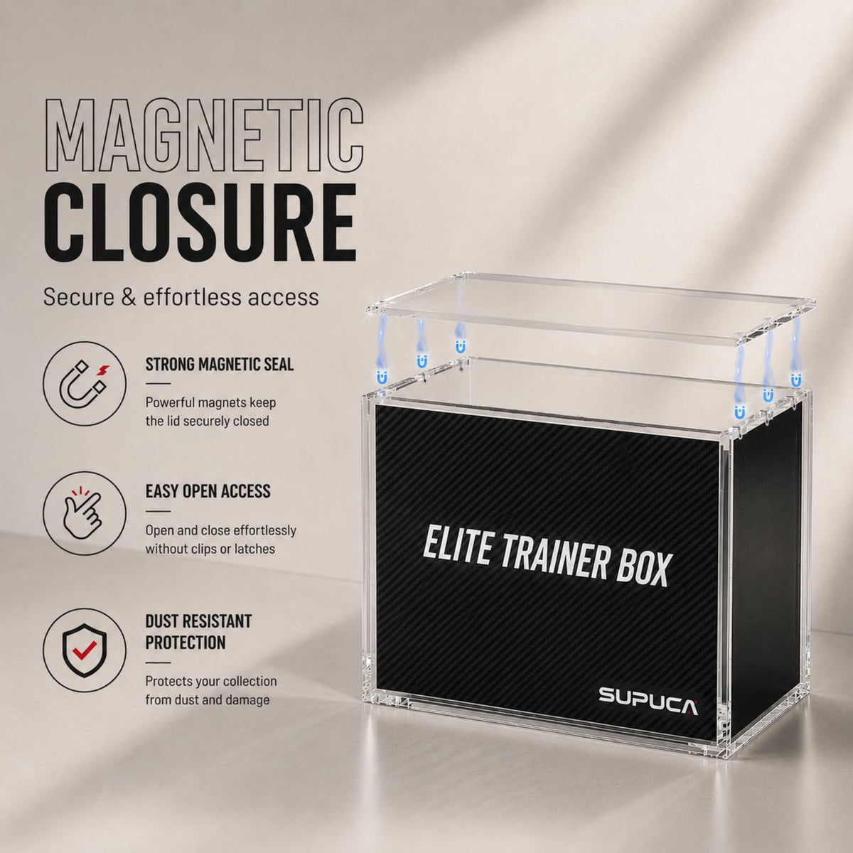 5mm Acrylic Display Case V725
