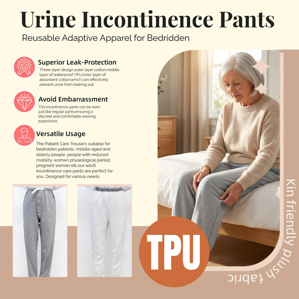 Adjustable Reusable Adult Incontinence Pants W65216