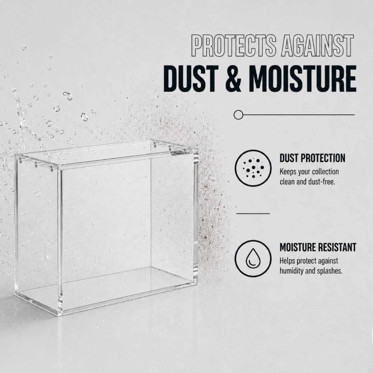 5mm Acrylic Display Case V725