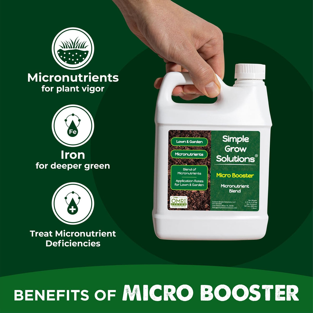 Organic Liquid Fertilizer 32 Ounce S1698