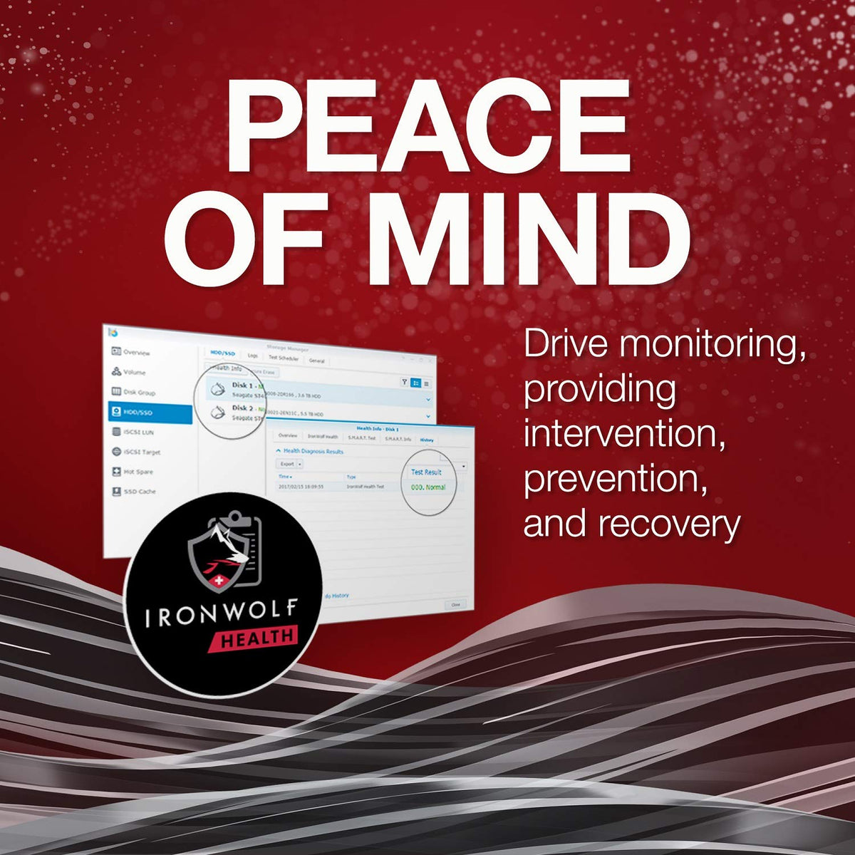 4TB NAS Internal Hard Drive HDD – 3.5 Inch SATA 7200 RPM O5648