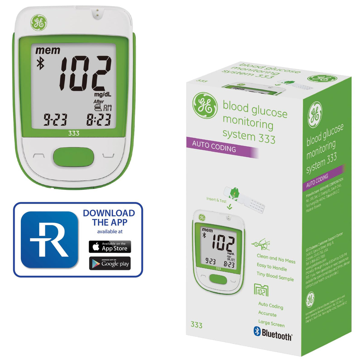 Bluetooth Blood Glucose Monitor System A60918