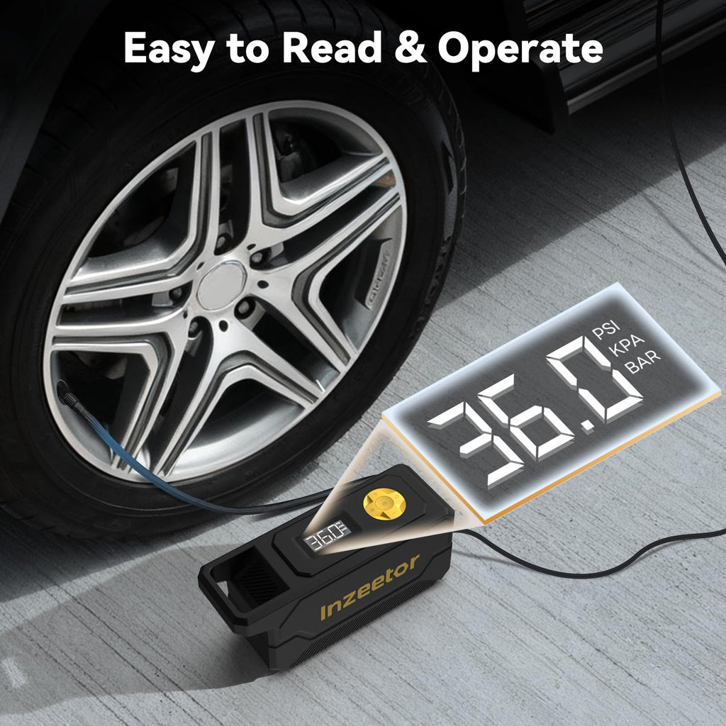 150 PSI Portable Air Compressor with Digital Pressure F279