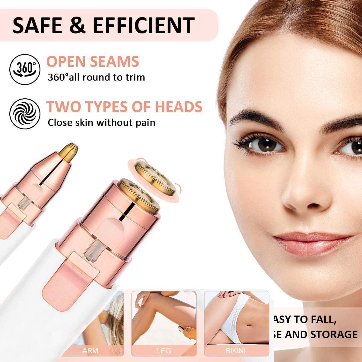 2 in 1 Rechargeable Eyebrow Trimmer X648968
