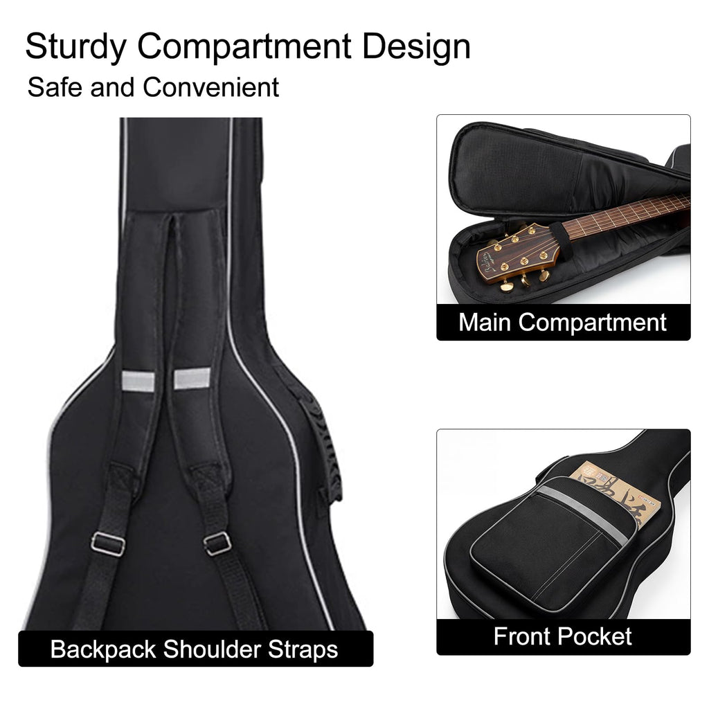 41 Inch Water-Resistant Acoustic Guitar Bag M249