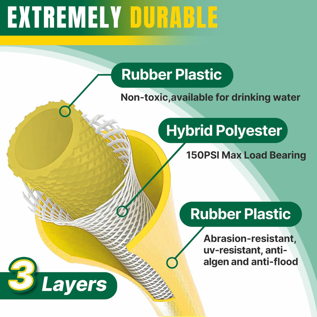 Lightweight Kink Free 5/8" x 100 FT Garden Hose K782330