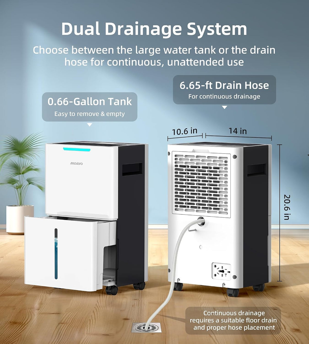 52 Pint Dehumidifier J9116