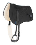 Horse Saddle Pad Fleece Padded Adjustable Bareback Pad Q474199