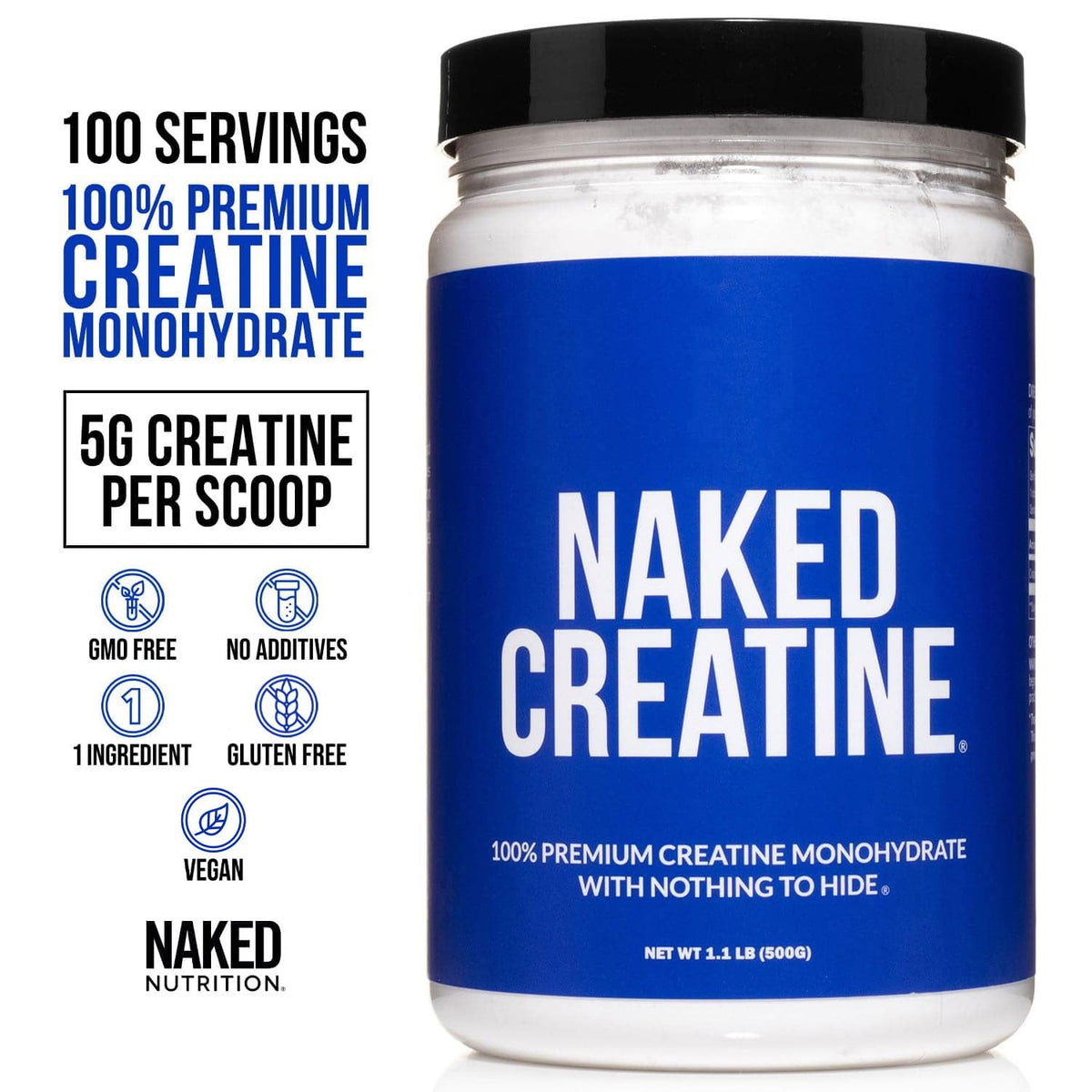 Chocolate Pea Protein Isolate 5LB and Micronized Creatine Monohydrate 500g Vegan Non-GMO P520883