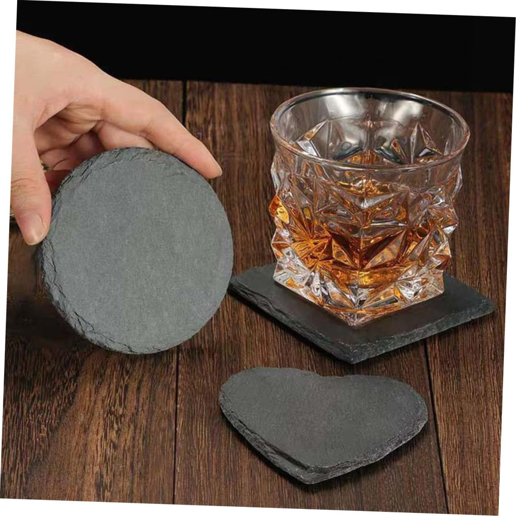 12pcs Natural Stone Coasters Set G5730