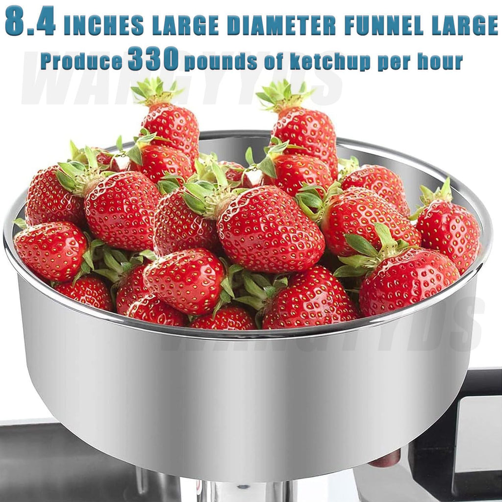 450W Stainless Steel Tomato Strainer W8307