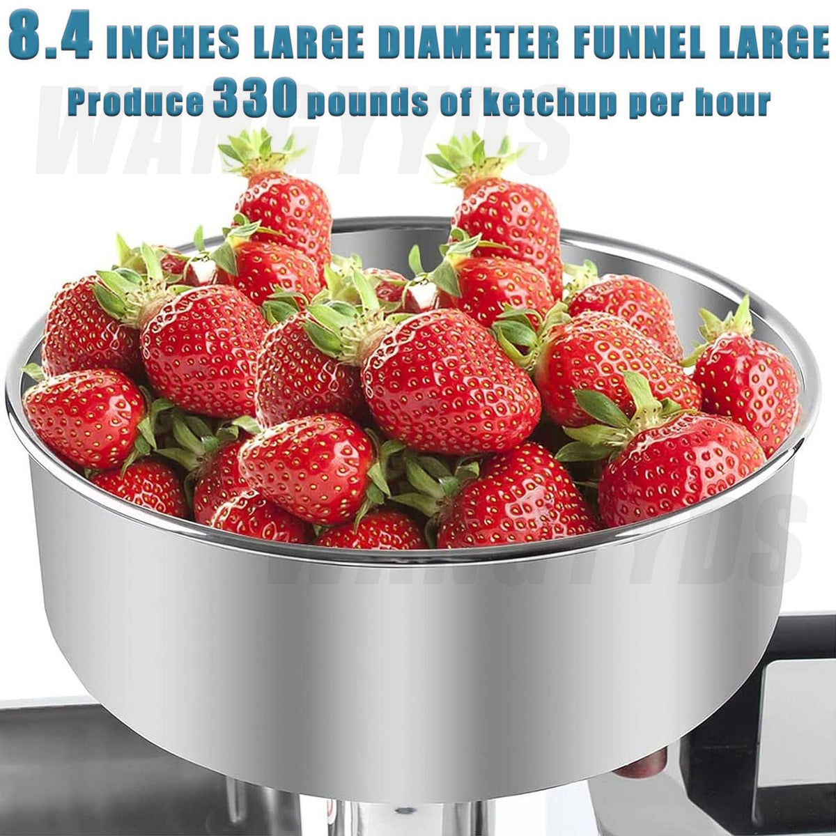 450W Stainless Steel Tomato Strainer W8307