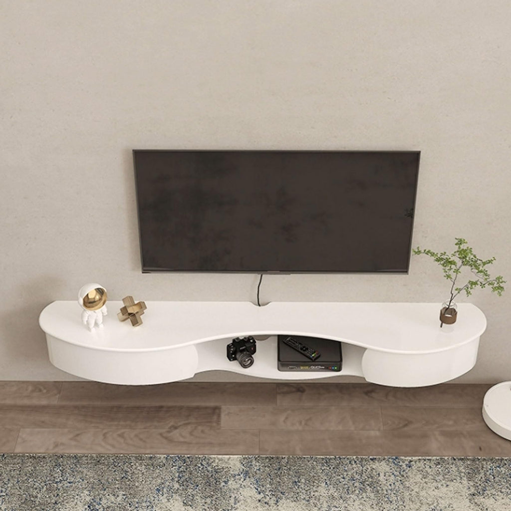 67'' Wall Mounted TV Stand with Drawers and Open Storage Shelf M343461