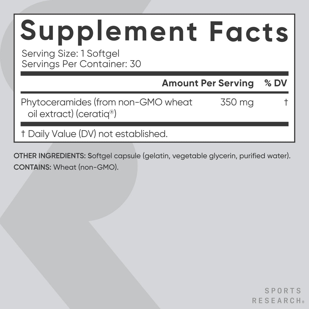 Phytoceramides 350mg 30 Softgels I312
