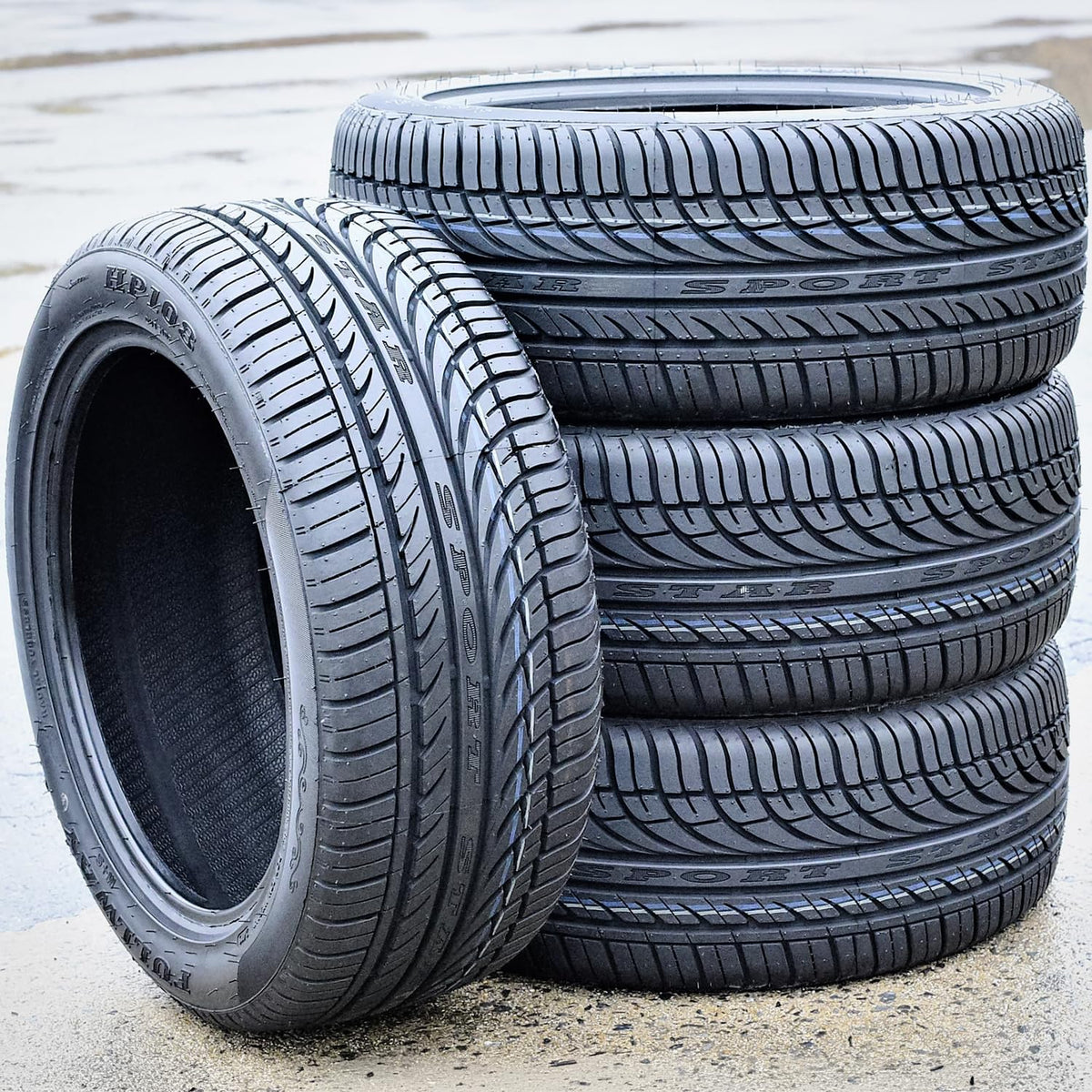 Set of 4 All-Season Passenger Car Performance Radial Tires 195/65R15 91H G788