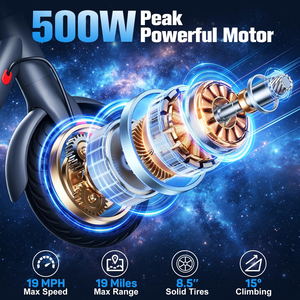 Electric Scooter 500W Motor 8.5'' Tire Z844964