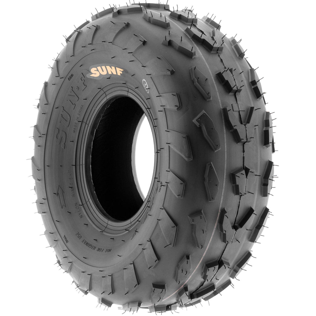 20x7-8 Directional Knobby Tread Tubeless ATV UTV Tires Set of 2 O591990