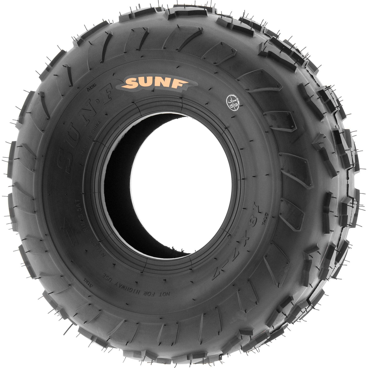 20x7-8 Directional Knobby Tread Tubeless ATV UTV Tires Set of 2 O591990