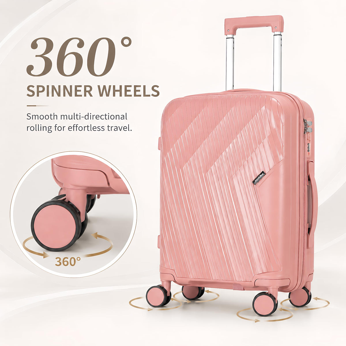 20” Carry On Hardside Luggage with TSA Lock C89450