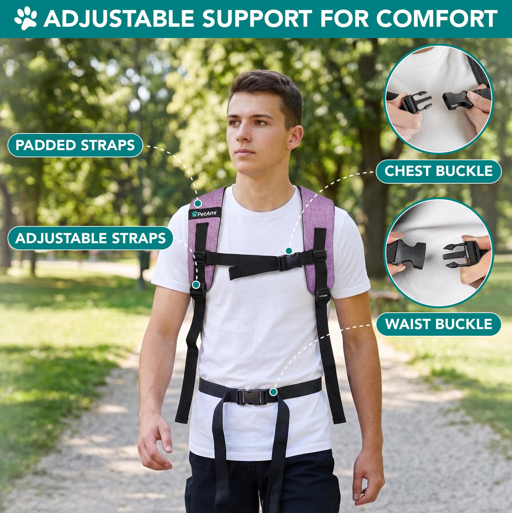 Expandable Dog Cat Backpack Carrier D319889