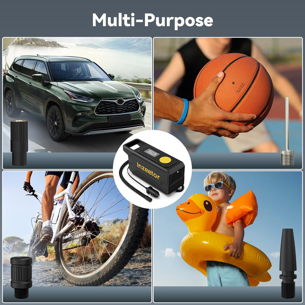 150 PSI Portable Air Compressor with Digital Pressure F279