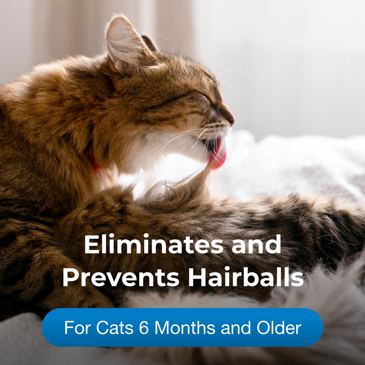 Hairball Solution Gel Supplement for Cats 3.5 oz Pack of 2 M963
