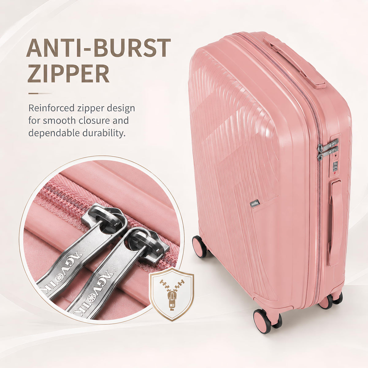 20” Carry On Hardside Luggage with TSA Lock C89450