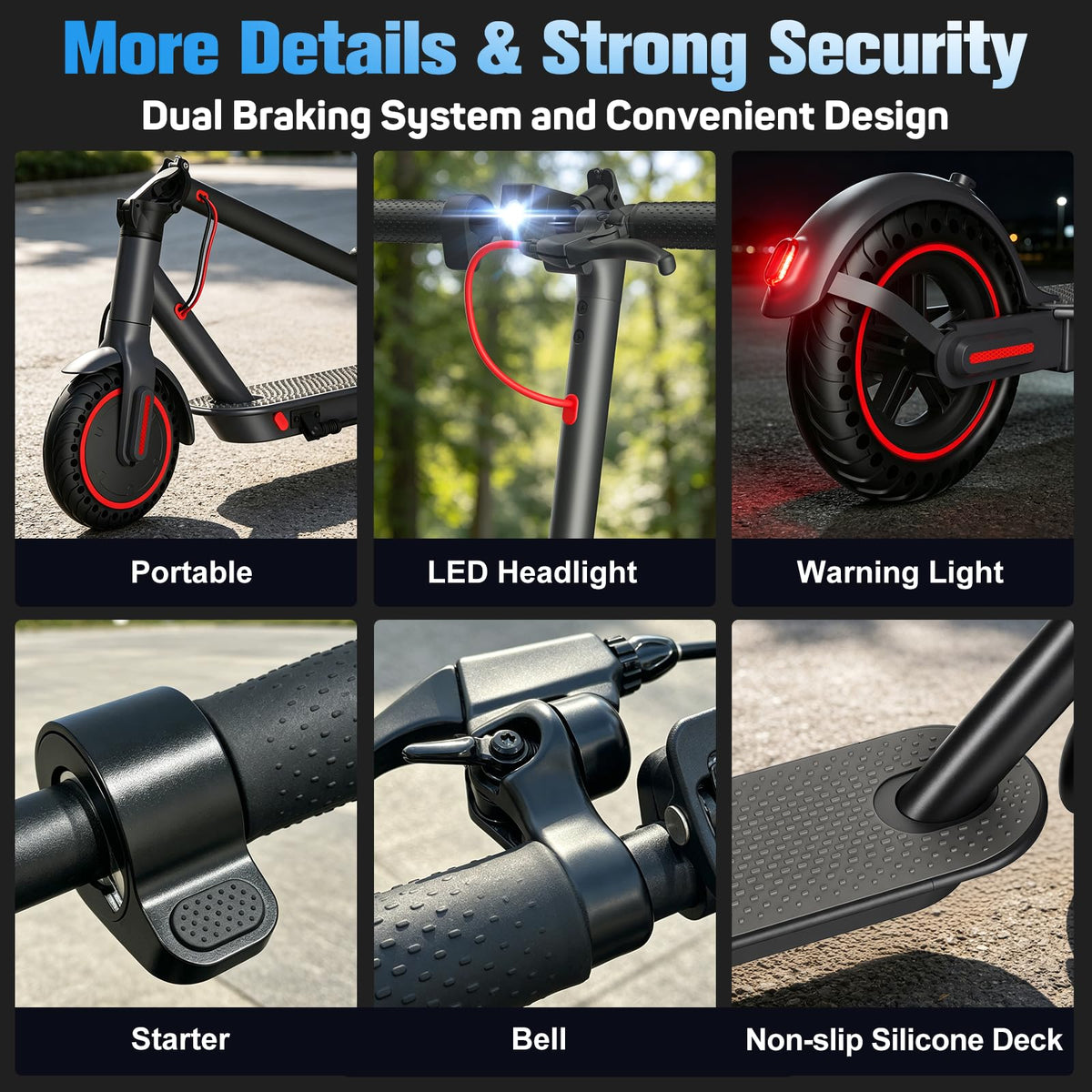Electric Scooter 500W Motor 8.5'' Tire Z844964