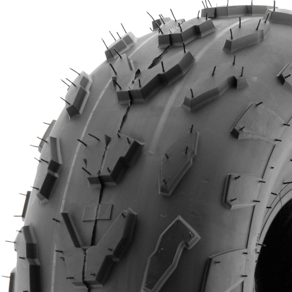 20x7-8 Directional Knobby Tread Tubeless ATV UTV Tires Set of 2 O591990