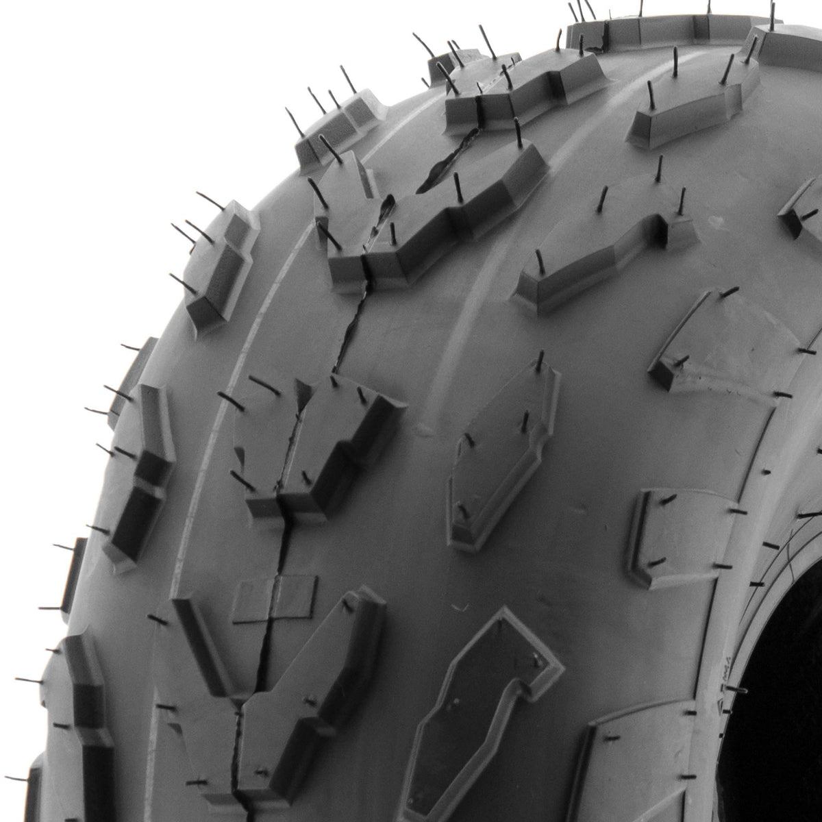 20x7-8 Directional Knobby Tread Tubeless ATV UTV Tires Set of 2 O591990