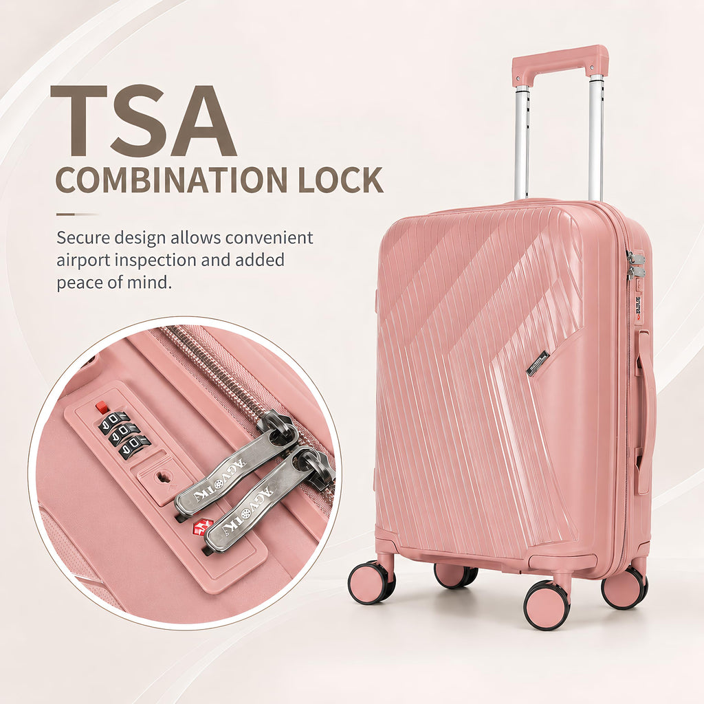 20” Carry On Hardside Luggage with TSA Lock C89450