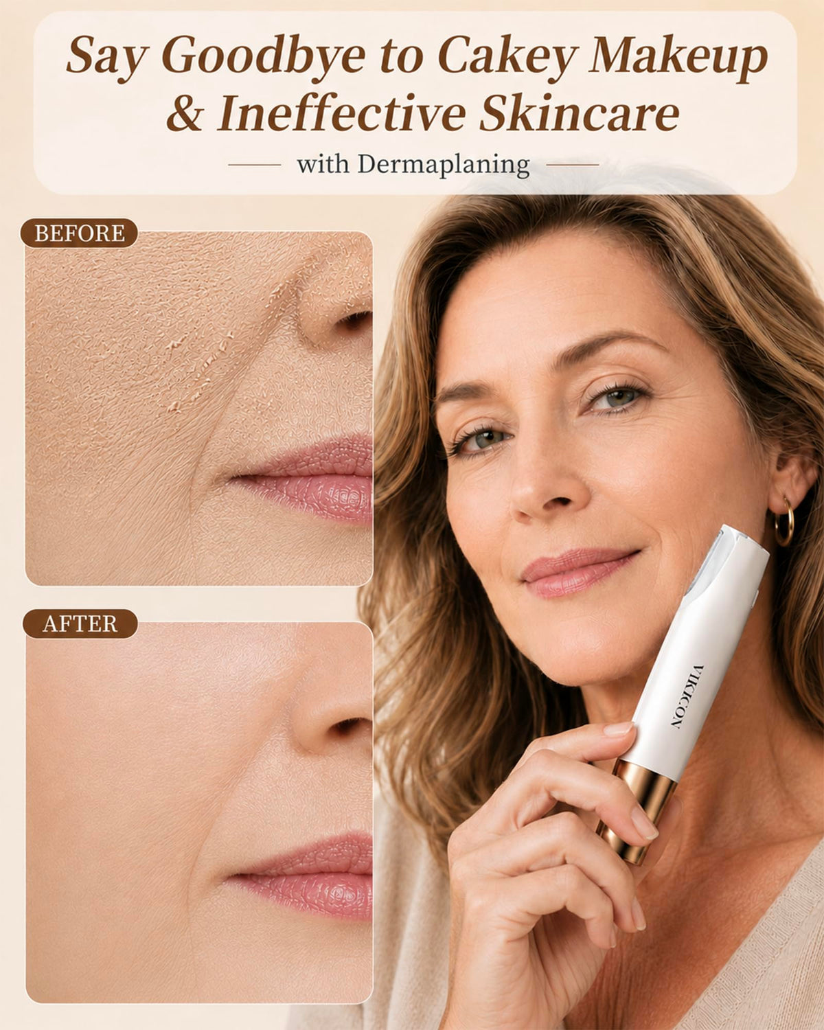Dermaplane Razor for Women Face Q526636