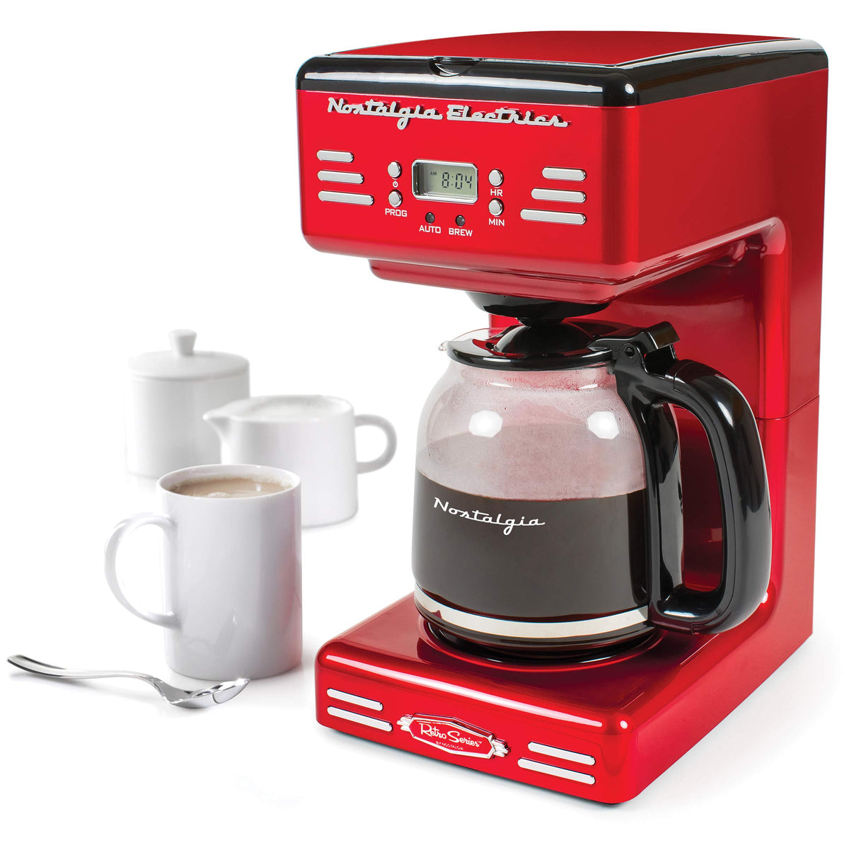 12-Cup Programmable Coffee Maker with Reusable Filter R569