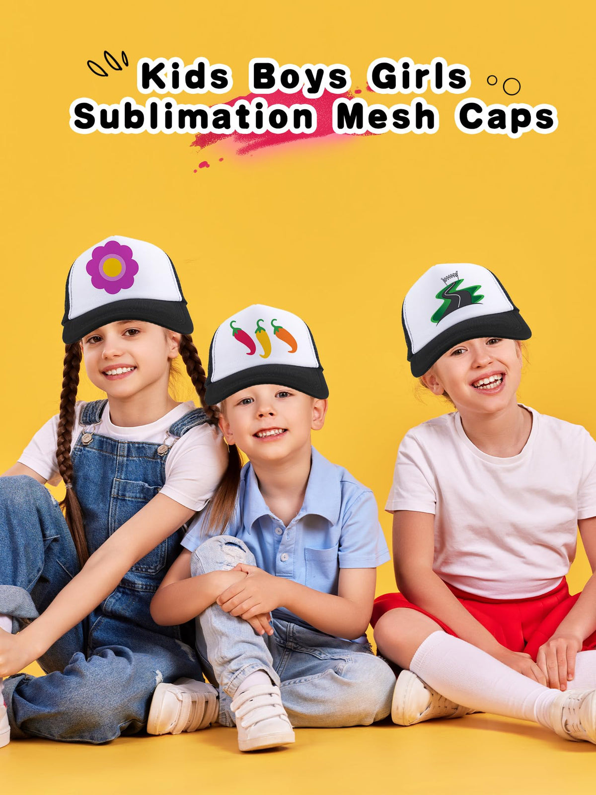 30 Pcs Adjustable Mesh Trucker Hats R561088
