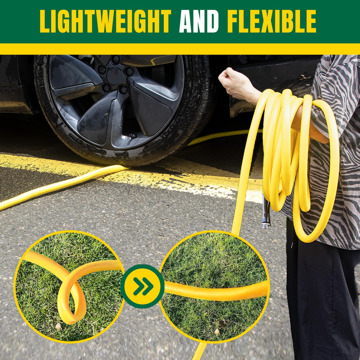 Lightweight Kink Free 5/8" x 100 FT Garden Hose K782330