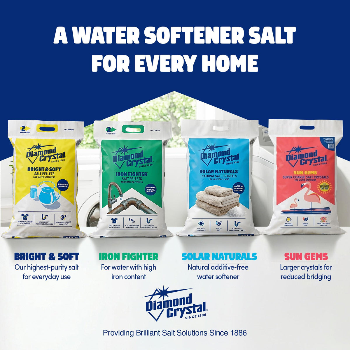 Solar Water Softener Salt 3 Pack 40 lbs U44466