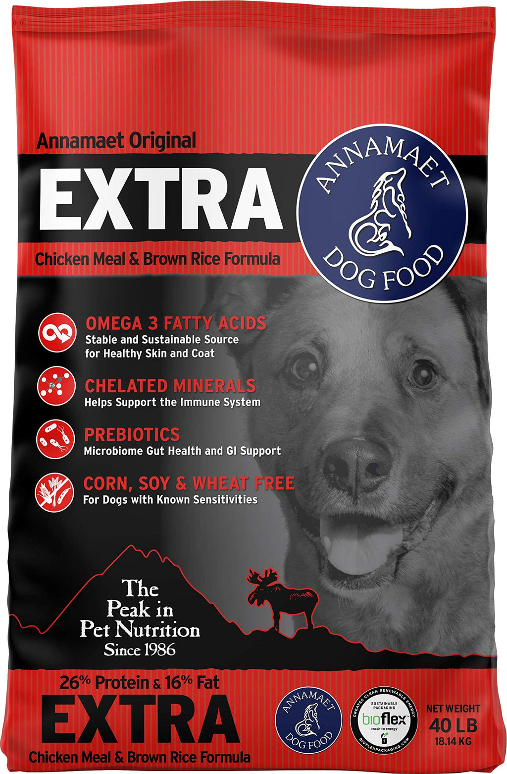 Chicken & Brown Rice Dry Dog Food 40-lb bag M23649
