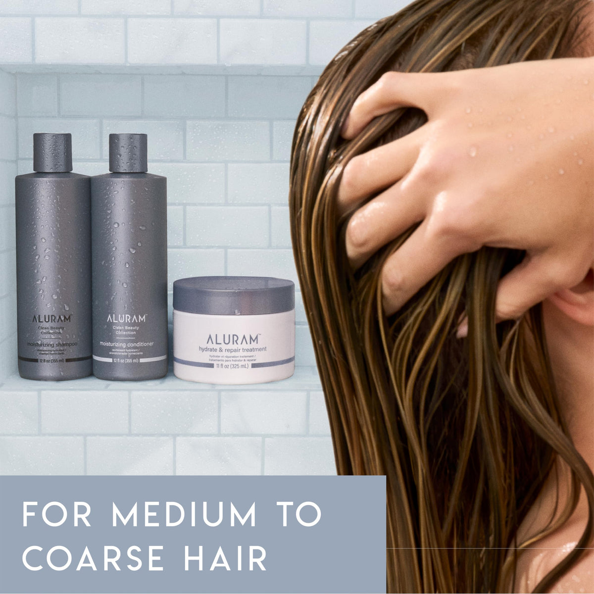 Coconut Water Based Moisturizing Hair Shampoo & Conditioner Set U493