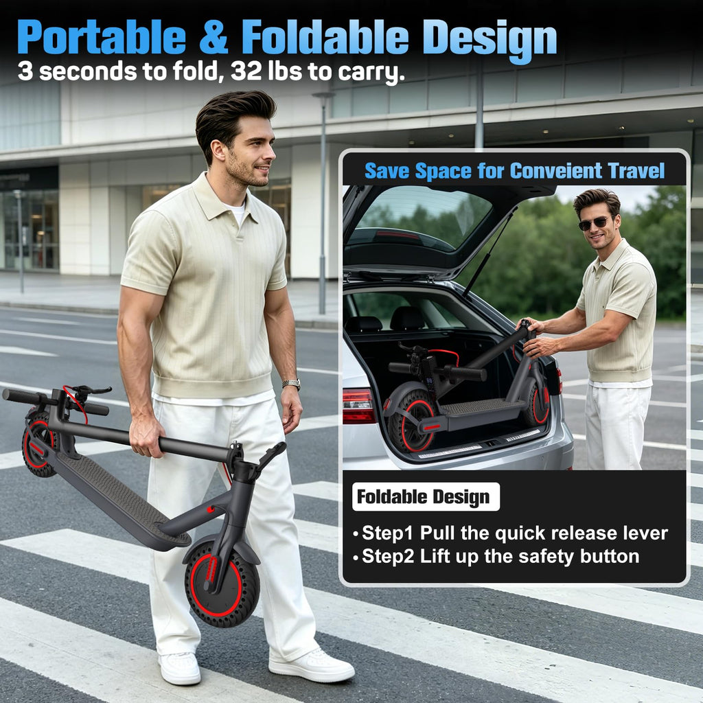 Electric Scooter 500W Motor 8.5'' Tire Z844964