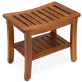 Teak Shower Bench & Stool I455